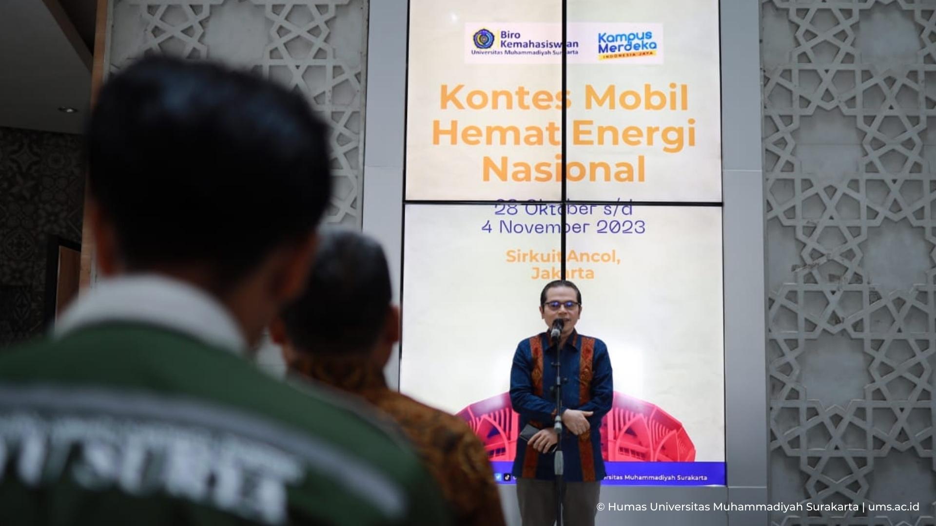 Mobil “Samber Nyowo” UMS Siap Bersaing di Kontes Mobil Hemat Energi 2023